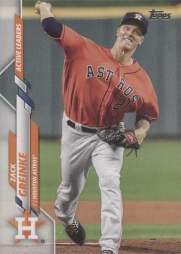 2020 Topps Update Series - Zack Greinke #U-191
