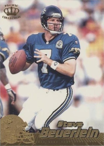 1996 Pacific Crown Collection Steve Beuerlein #197
