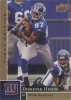2009 Upper Deck First Edition Domenik Hixon #102