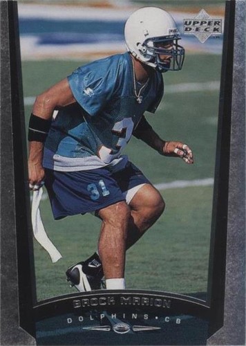 1998 Upper Deck Brock Marion #145