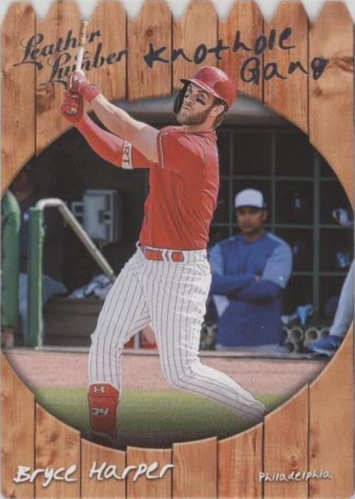 Panini Leather & Lumber 2019 - Bryce Harper #KHG-8
