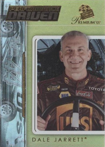 2007 Press Pass Premium - Dale Jarrett #PD9