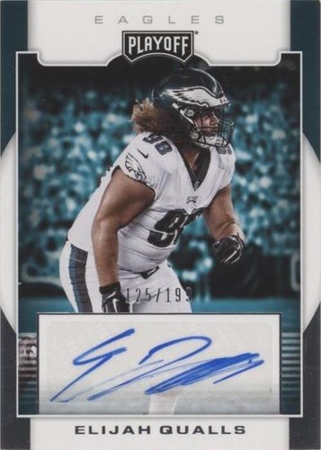 2017 Panini Playoff Elijah Qualls #RS-EQ