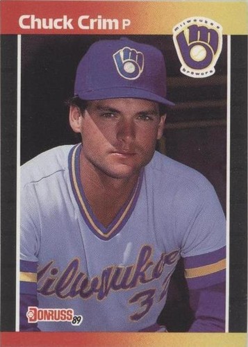 1989 Donruss - Chuck Crim #617