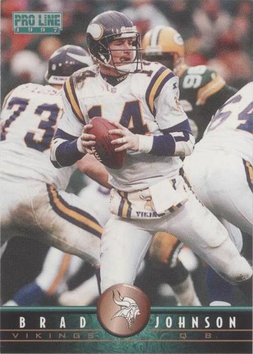 1997 Pro Line Brad Johnson #154
