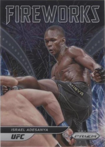 2022 Panini Prizm UFC - Israel Adesanya #7
