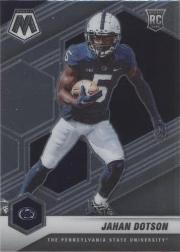 2022 Panini Mosaic Draft Picks Jahan Dotson #75
