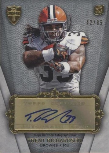 2012 Topps Supreme Trent Richardson #SRA-TR