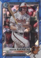 2021 Bowman Sapphire Edition - Heston Kjerstad #BCP-138