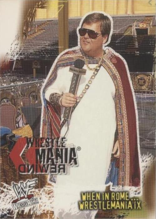 2001 Fleer WWF Wrestlemania - Jim Ross #89