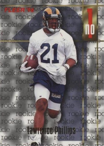 1996 Fleer Lawrence Phillips #174