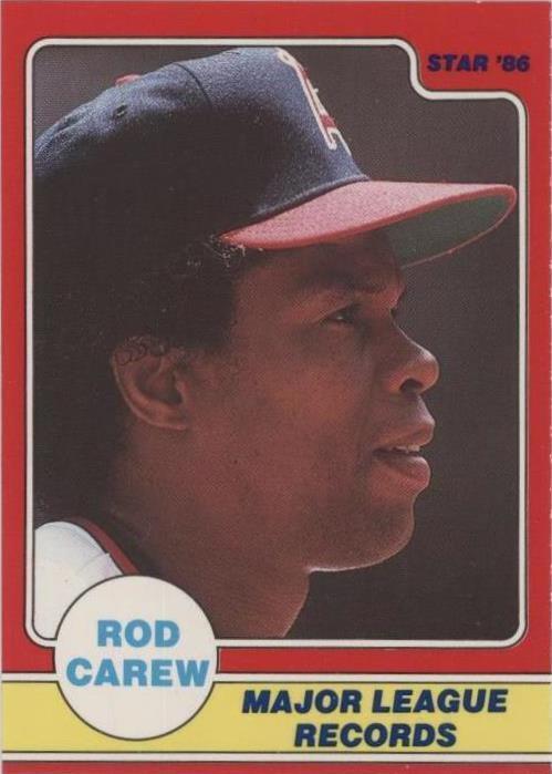 1986 Star Rod Carew - Rod Carew #16
