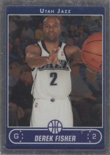 2006-07 Topps Chrome - Derek Fisher #135