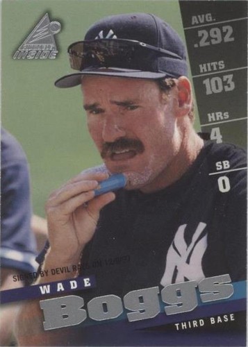1998 Pinnacle Inside - Wade Boggs #55