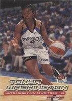 2000 Fleer Ultra WNBA - Tonya Washington #150