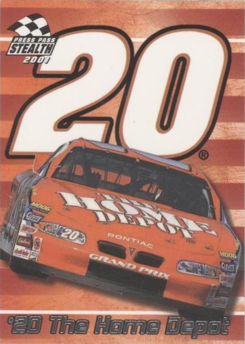2001 Press Pass Stealth - Tony Stewart #23