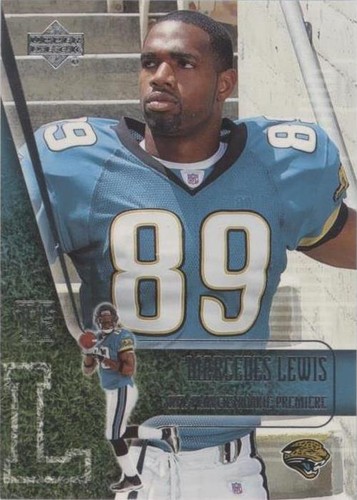 2006 Upper Deck NFL Players Rookie Premiere Marcedes Lewis #16