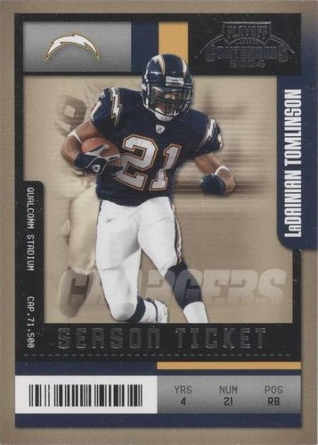 2004 Playoff Contenders LaDainian Tomlinson #82