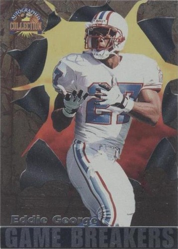 1996 Score Board Autographed Collection Eddie George #GB23