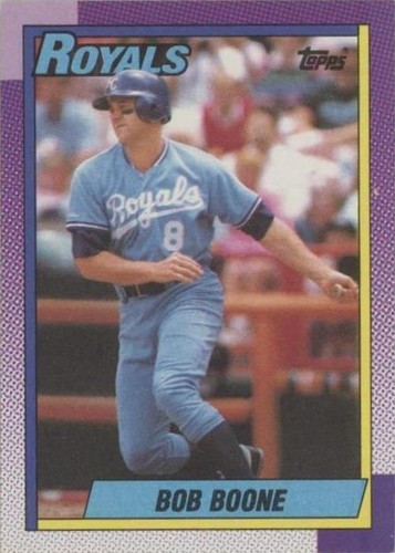 1990 Topps - Bob Boone #671