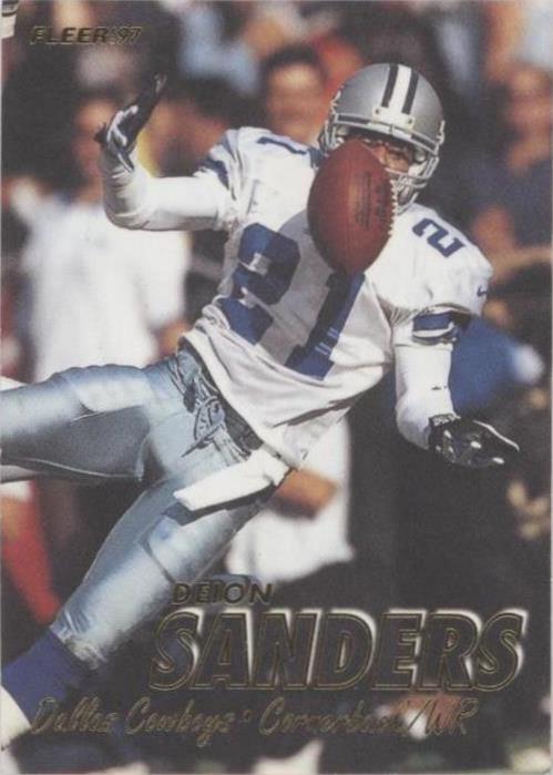 Fleer Deion Sanders #251 1997