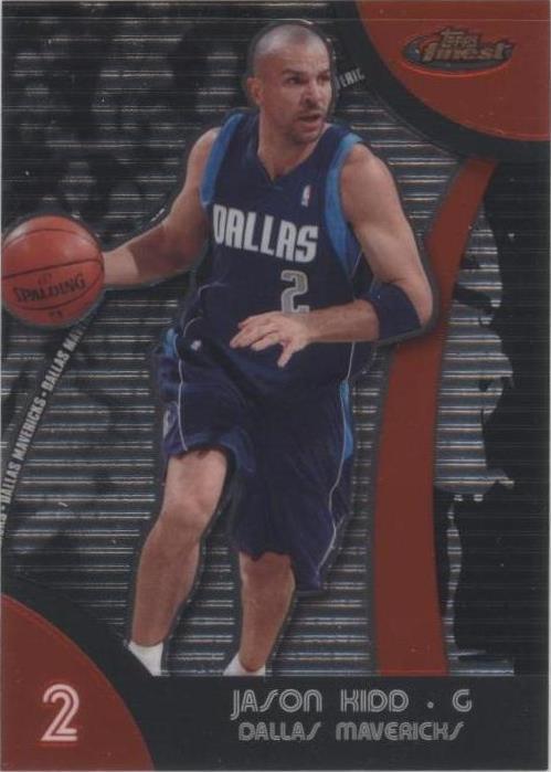 2007-08 Topps Finest - Jason Kidd #10
