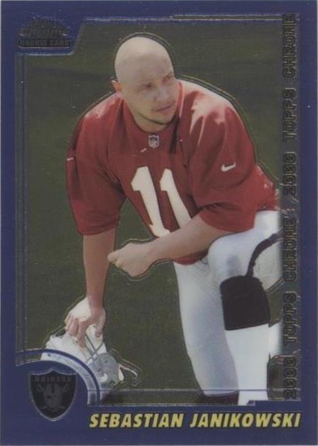 2000 Topps Chrome Sebastian Janikowski #186
