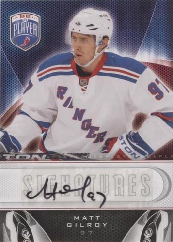 2009-10 Upper Deck Be a Player - Matt Gilroy #S-GI