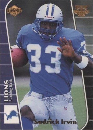 1999 Collector's Edge Triumph Sedrick Irvin #T161