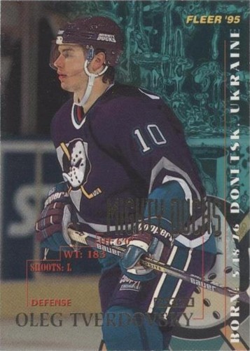 1994-95 Fleer - Oleg Tverdovsky #8