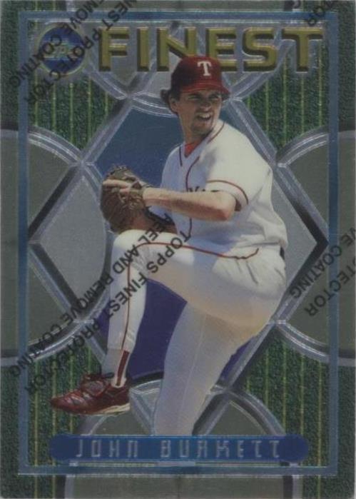 Topps Finest 1995 - John Burkett #198