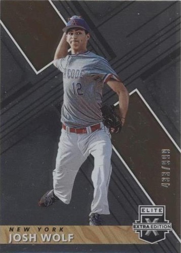 2019 Panini Elite Extra Edition - Josh Wolf #53