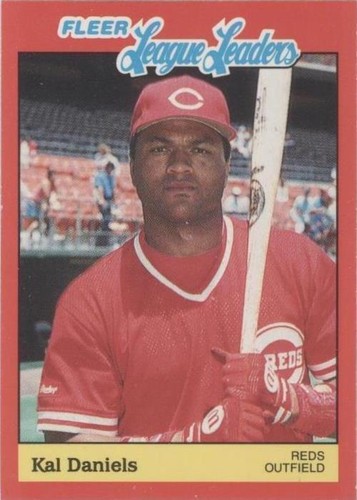 1989 Fleer Baseball's League Leaders - Kal Daniels #8