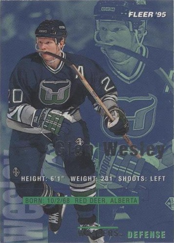 1994-95 Fleer - Glen Wesley #92