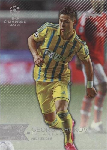2015-16 Topps UCL Showcase Georgi Zhukov #75