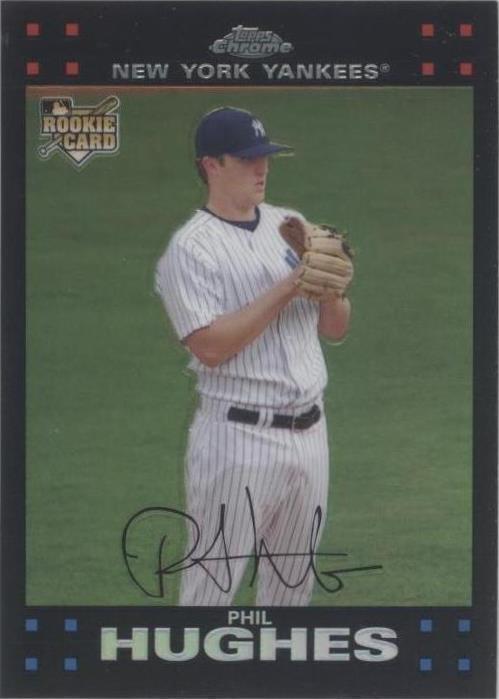 Actualizaciones y aspectos destacados Topps 2007 - Phil Hughes #TRC14