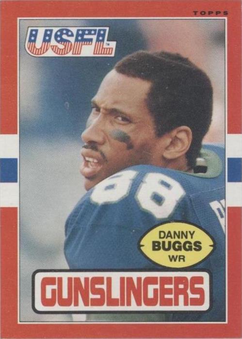 1985 Topps USFL Danny Buggs #114