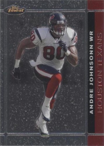 2007 Topps Finest Andre Johnson #62