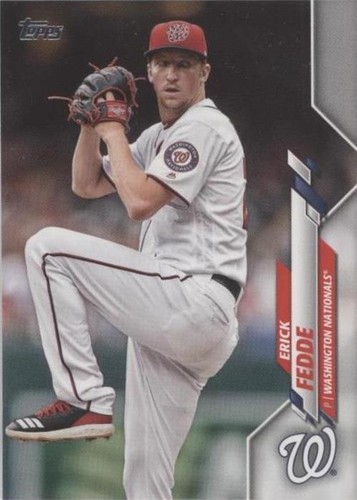 2020 Topps - Erick Fedde #198
