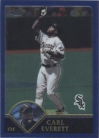 2003 Topps Chrome Traded & Rookies - Carl Everett #T62