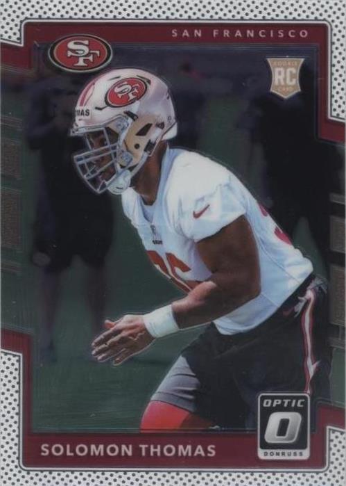 2017 Donruss Optic Solomon Thomas #116