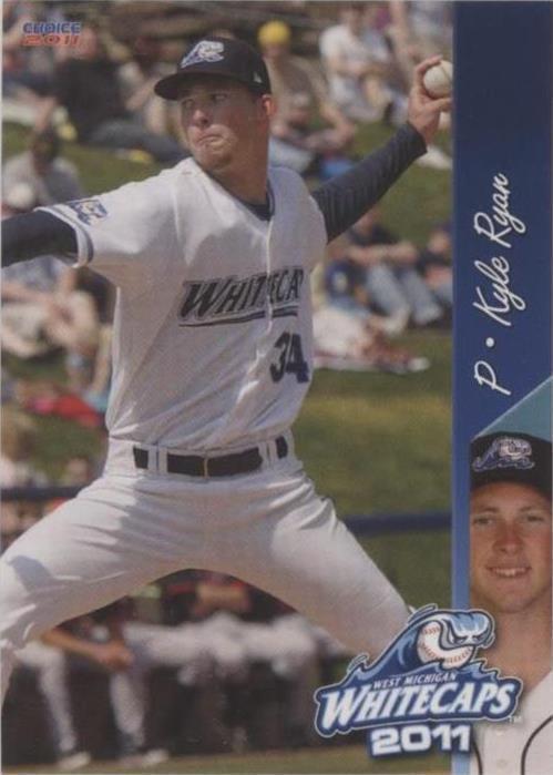 2011 Choice West Michigan Whitecaps - Kyle Ryan #22