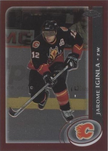 2002-03 Topps Chrome - Jarome Iginla #12