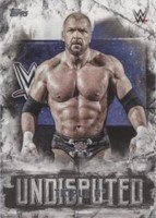 2018 Topps WWE Undisputed - Triple H #43