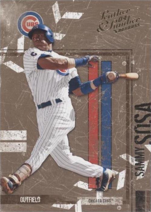 Donruss Leather & Lumber 2004 - Sammy Sosa #34