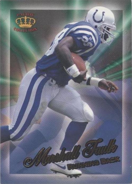 1994 Pacific Triple Folders Marshall Faulk #16