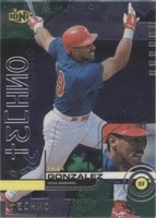 1999 Upper Deck Ionix - Juan González #R88
