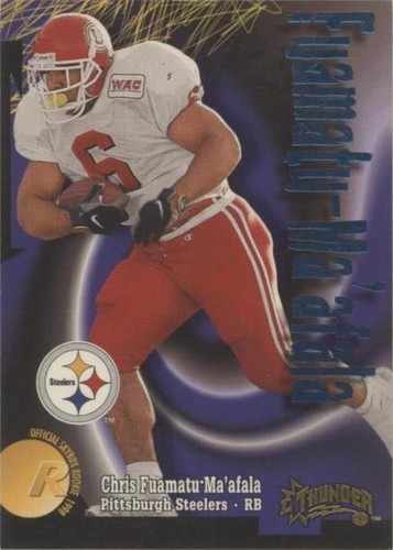 1998 Skybox Thunder Chris Fuamatu-Ma'afala #232