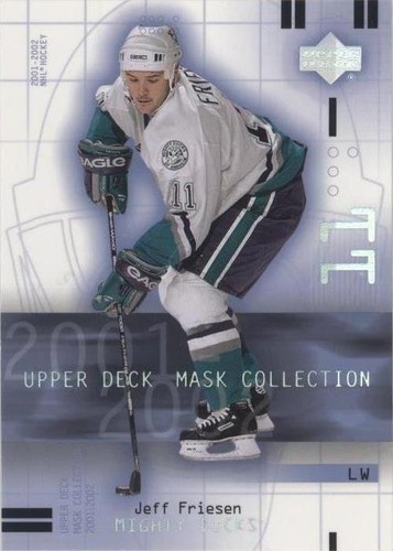 2001-02 Upper Deck Mask Collection - Jeff Friesen #2