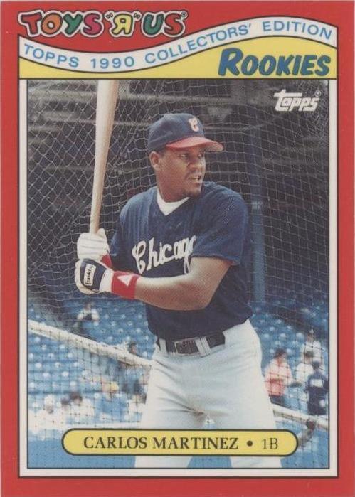 1990 Topps Toys R Us Rookies - Carlos Martínez #18